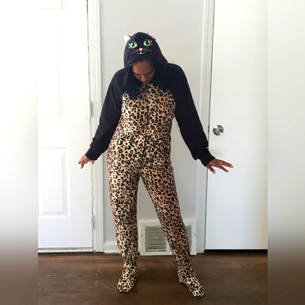 "Velvet"  cat suit Onesie pajama